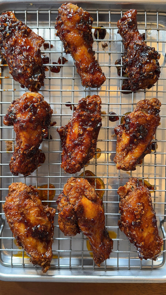 Chili Honey Chicken Wings 